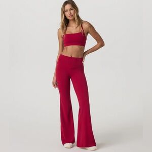 Women's Vuori AllTheForm™ Flare M-Long Strawberry NWT